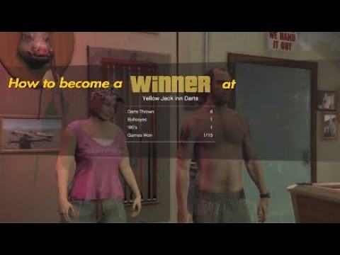 GTA 5 How to win at darts tutorial.