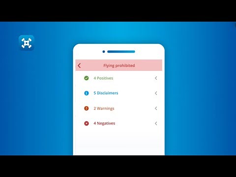 How to validate an operation and request access to airspace with NAV Drone (Versions 1.1 to 4.5)