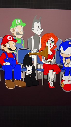 Band Practice gone Wrong #sonicthehedgehog #procreate #undertale #supermario #bendyandtheinkmachine #cuphead #memes #fnaf #sisterlocation #spongebob