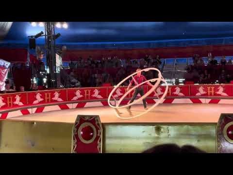 Circus Hoop Performance