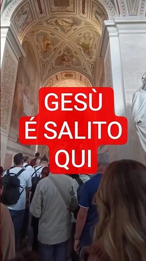JESUS ​​WALKED THESE STAIRS IN ROME. DID YOU KNOW? #Easter