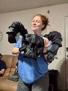 10K views · 98 reactions | Work In Progress can’t wait to finish this new shoulder pauldron to add to my fallout gear collection..#wip #cosplaybuild #cosplay #falloutcosplay #gingerfever89 | Autumn GingerFever | Facebook