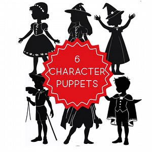 Printable Shadow Puppets for Kids. Create Your Own Shadow Puppet World. - Etsy