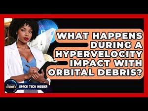 What Happens During A Hypervelocity Impact With Orbital Debris? - Space Tech Insider