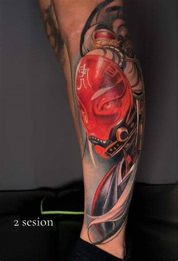 Tattoo Session Inspired by Cyberpunk Aesthetics