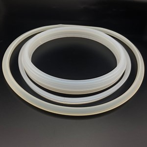 [Hot Item] High Temperature Resistance Water Bottle Silicone Gasket Sealing Ring Leak-Proof Flat Silicone Gasket for Food Container