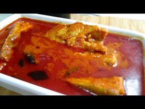 Mhavrya cha Haldawni Ravas fish curry village style kokani recipe(Gulnar Antuley cooking)