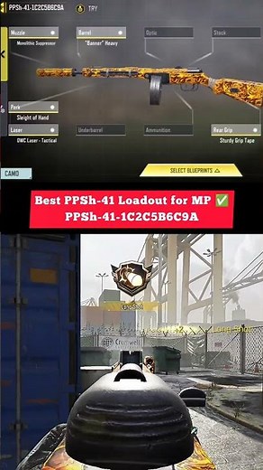 Best PPSh-41 Loadout for MP ✅ | Best SMG Attachments & Gunsmith | Call of Duty Mobile