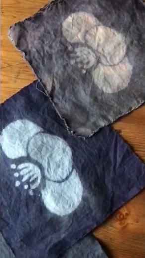 #katazome #impression #tutorials #textile