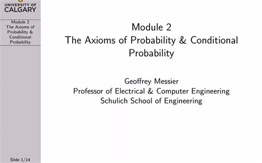 Probability Lecture 2_ Conditional Probability & the Axioms of Probability