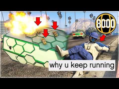 Trolling 8000 Griefers with my TOMBSTONE on GTA Online