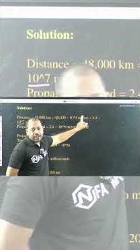 Propagation Delay PYQ – Distance/Speed Trick (UGC NET)