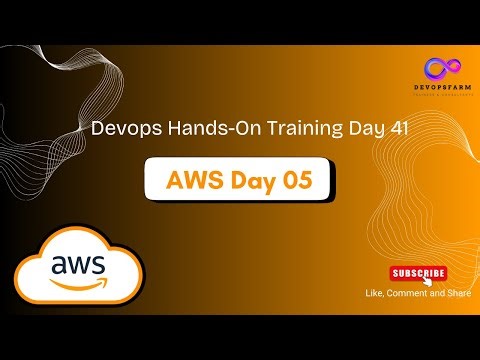 ☁️ DevOps Hands-On | AWS Cloud Fundamentals – Day 5(DevOpsFarm Day 41)