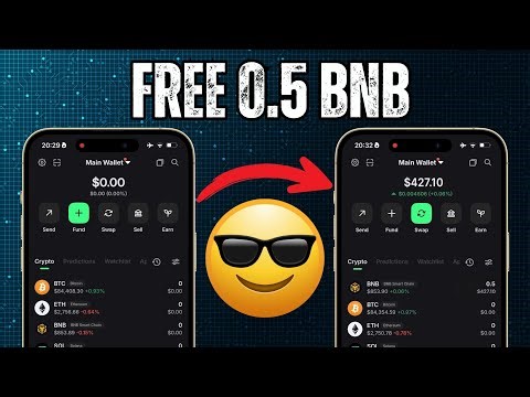 How To Claim Free 0.5 BNB To Your Wallet – Free BNB Trick