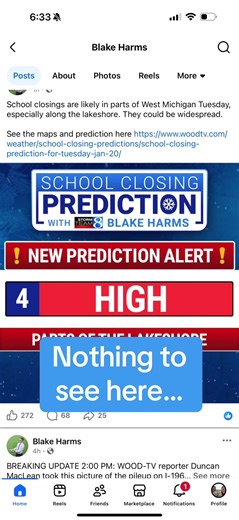 Oh just studying graphs and charts like any good science teacher should to stay sharp. PS-I do love my job-this is for fun!!! #teacher #weather #snow #dangerous #snowday