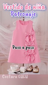 1.7M views · 29K reactions | ✅️ PATRONAJE PASO A PASO Vestido de niña #fypシ゚ #sewing #costura #tips #tutorial #parati #taller #diy #patronaje | Costura Lulú | Facebook