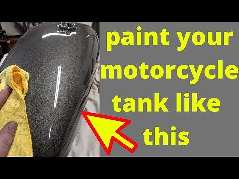 How To Paint Your Motorcycle Tank in (2020)