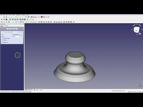FreeCAD - Revolve a selected sketch