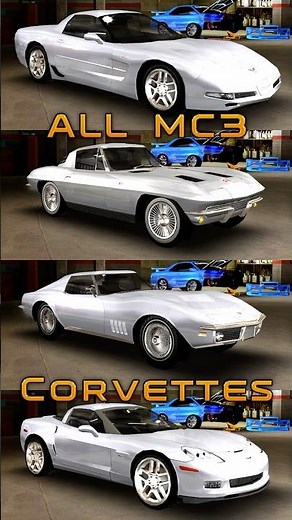 All Corvettes | Midnight Club 3 DUB Edition REMIX
