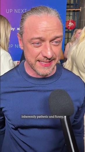 James McAvoy roasts his own man bun