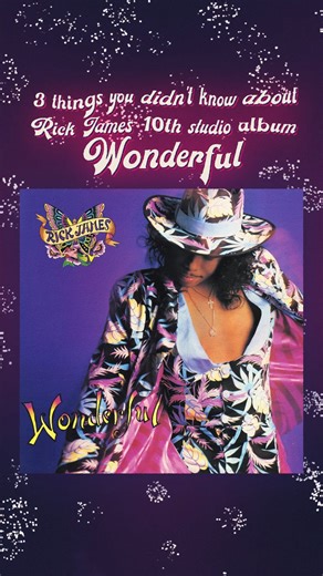 8.7K views · 214 reactions |  Celebrating 36 years of Rick James' WONDERFUL! Released in 1988, this album features standout tracks like "Loosey's Rap" and "Wonderful." Can you hear the fusion of funk, rock, and soul? Shoutout your favorite track in the comments! : Getty Images #RickJames #KingofPunkFunk #Funk | Rick James | Facebook