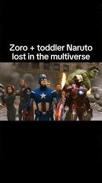 Zoro and Naruto lost in the multiverse?! 😱 #narutovlogs #naruto #zoro