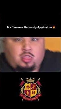 My Official Application to Streamer University 🔥 #streameruniversity #su2 #kaicenat