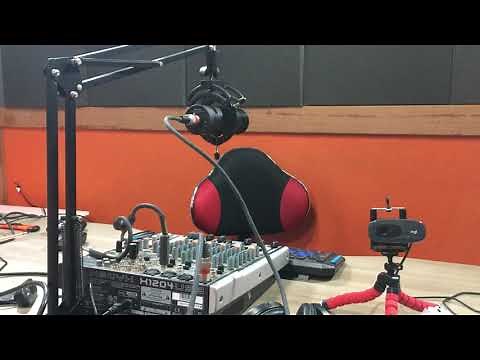 Como organizar estúdio de web rádio! O que preciso ter qual a ordem em montar....
