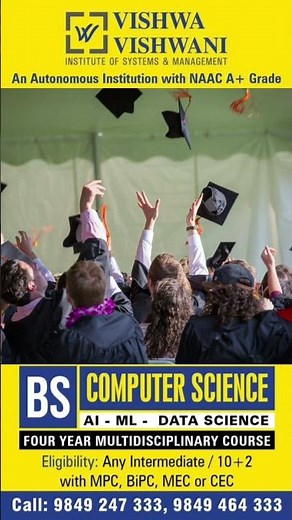 Professor Talks: Is BS Computer Science (AI & ML) Right for You? | Vishwa Vishwani