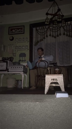 John’s movements in the dark in act 2 #carouselofprogress #disneyworld