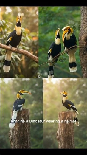 Won't Believe These Birds Have Horns!#Shots#birdfacts