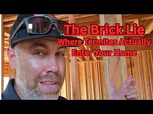 The Brick Lie: How Termites ACTUALLY Get Into Your "Solid" New Home