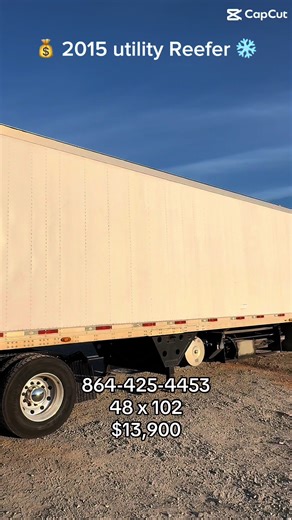 2015 Utility reefer trailer $13,900 20k hours Thermo King 48 x 102 Swing doors Side door with lift gate Call 864-425-4453