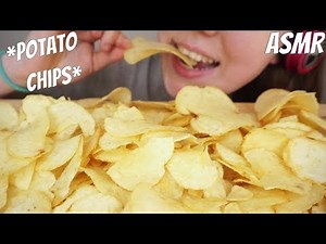 ASMR POTATO CHIPS (No Talking) EATING SOUNDS