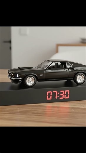 Legendary 1969 Ford Mustang Alarm Clock