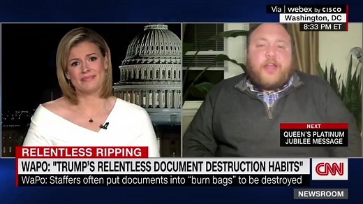 CNN's Pamela Brown talks to Washington Post reporter Josh Dawsey about his reporting that President Donald Trump repeatedly tore up or destroyed documents that later had to be pieced back together. | CNN