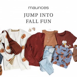 The seasonal styles you crave are baaack! The fan-favorite falloween collection headed your way, only at maurices. | maurices