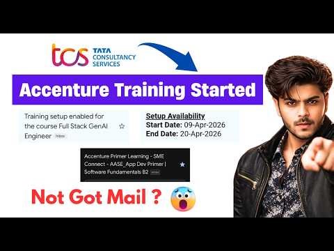 🔴 LIVE | Accenture Training OUT | accenture phase 2 results | Accenture interview results