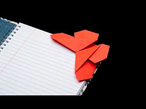 DIY Origami Butterfly Bookmark