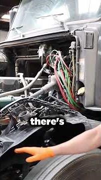 PT16. Inspect the steering components to ensure there is not excessive play or oil leaks #semitruck