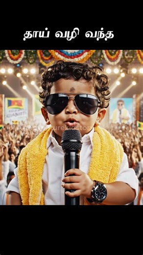 Cute Baby Vs Reporter 😂🤣🤣|| AI Fanny Interview of Baby | Tamil