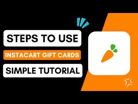 How to Use Instacart Gift Cards