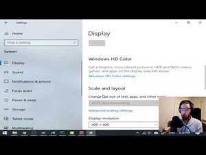 Display and Screen Settings | Windows 10 Tips & Tricks