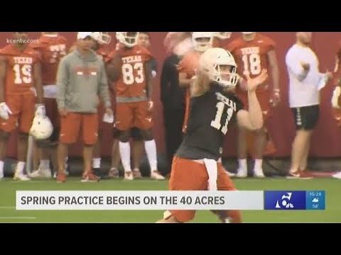 Texas Longhorns kickoff spring practice