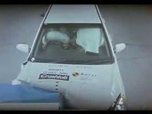 Hyundai Accent (2006 model) ANCAP crash test