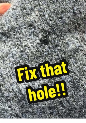 Super handy trick to save beautiful wool sweaters with a $.99 tool! #felting #wool #repair