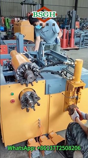 BSM-40 Motor Stator Cutting and Pulling Machine | Dual-Stage Operation for Double Efficiency