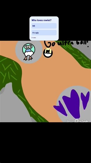 Shiny rowlet encounter! #viral #art #pokemonart #animation #pokemon #shorts #rowlet #shinypokemon