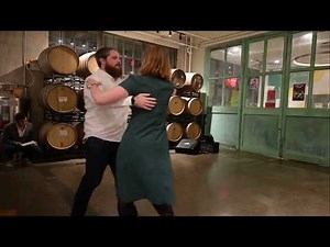 'Moonlight Serenade' Wedding Dance with Helen & Jesse. Mix Foxtrot & Rumba.