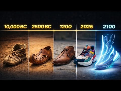 The Evolution of shoes | 40,000 Years